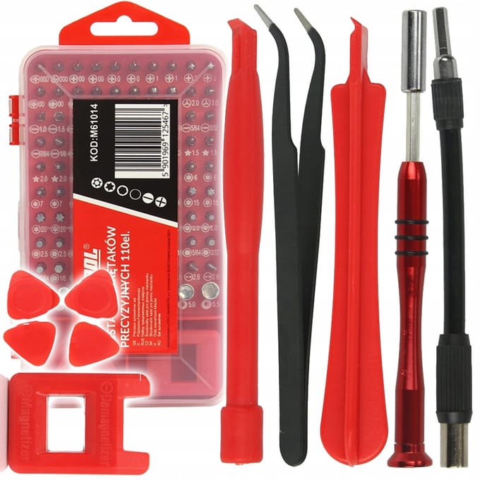 Mar-Pol - Precisieschroevendraaierset - 119 delig - Torx - Voor Elektronica