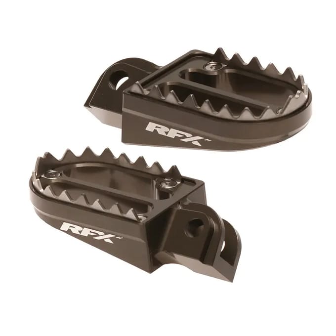 Motorfiets voetsteun RFX Pro Series Shark Teeth KTM 50 SX Mini [50]