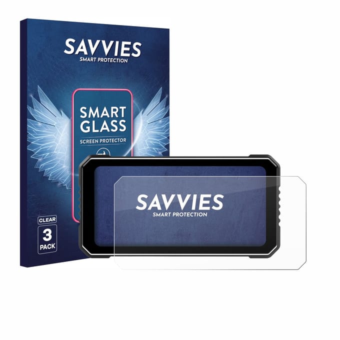 3 Stuks Savvies Screenprotector - geschikt voor Vtopek MT26 6.25" - beschermfolie glas transparant