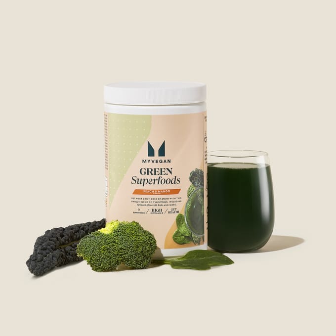 Green Superfoods - 50servings - Perzik & Mango