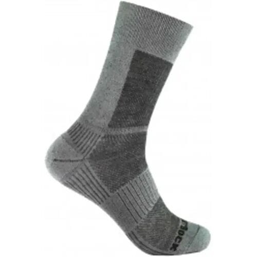 Wrightsock Merino Coolmesh II Lightweight Crew (Maat - M, Kleur - Grey/Smoke)