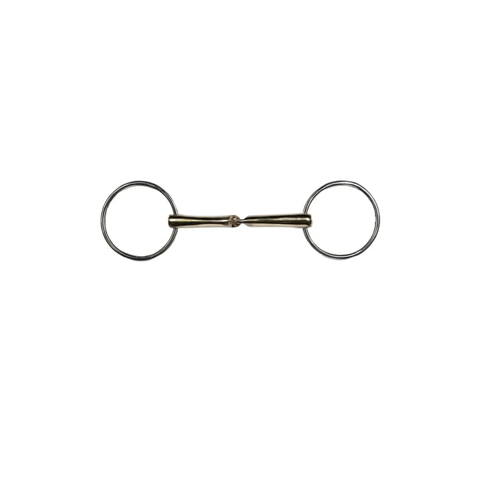 Mors simple voor paard contact soepel HKM 14 mm