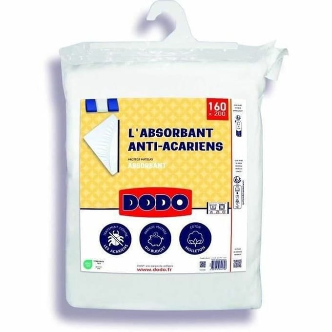 Matrasbeschermer DODO Wit 160 x 200 cm