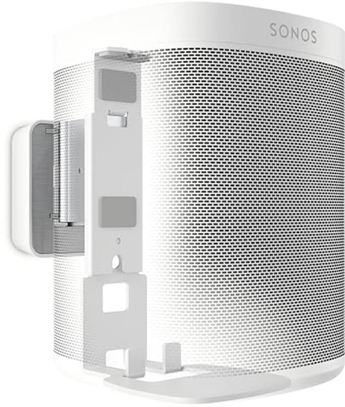 Verstelbare muurbeugel voor Sonos One en Play:1 - Tilbaar en draaibaar