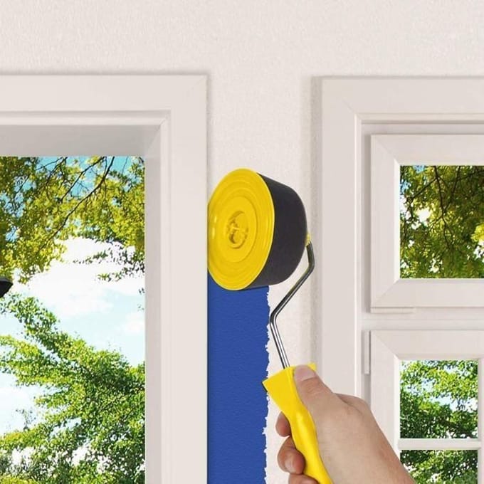 Facil Roller - Kit de Rouleaux de peinture avec reservoir integre,135