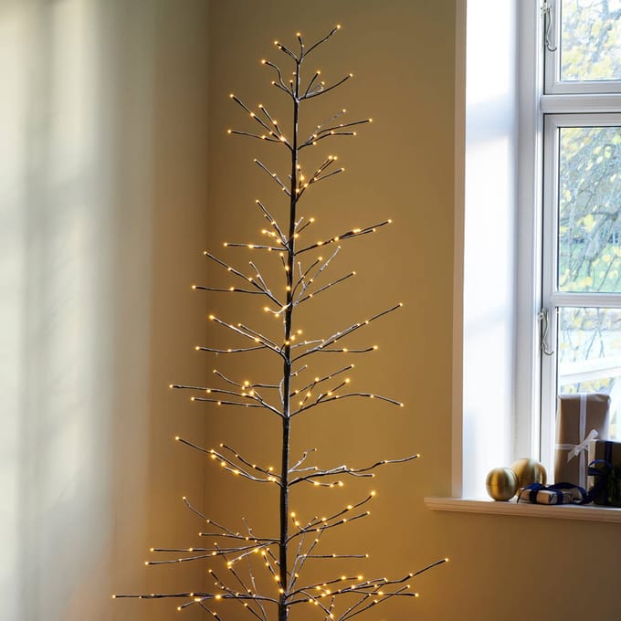 Sirius Besneeuwde Glitzer LED boom Isaac