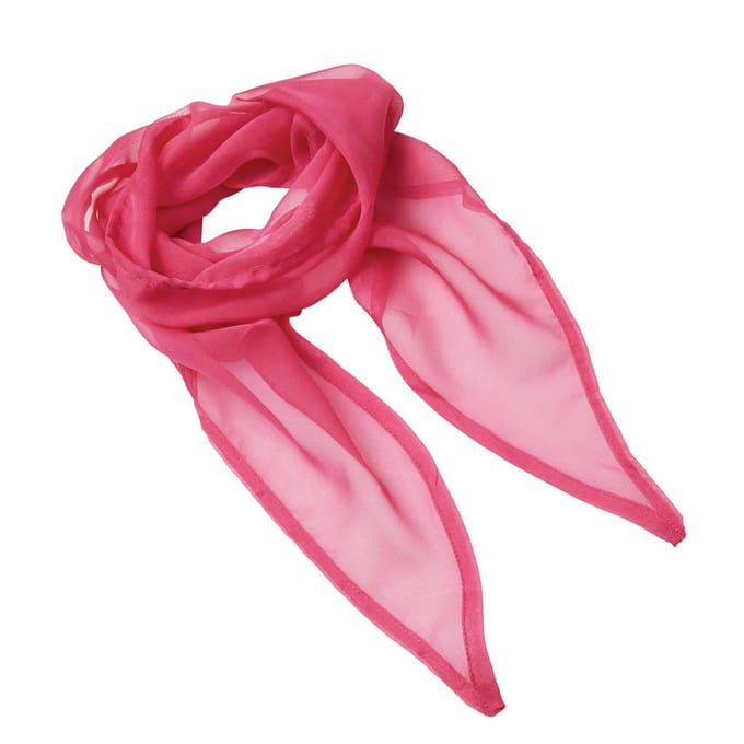Premier Dames/Dames Chiffon Sjaal (Fuchsia)