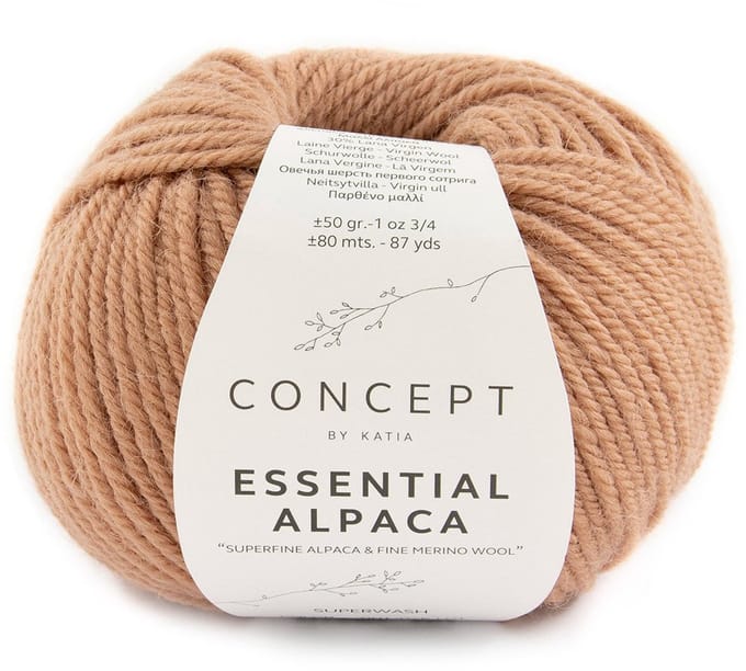 Katia Concept Essential Alpaca 74 Licht zalmroze