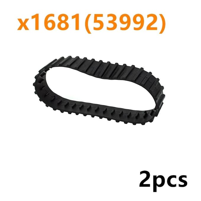 Technische Componenten Rupsband Schakelketting Tandwiel Loopwerk Bouwstenen Werkt Met 53992 88323 3873 3711 Monteert Deeltjes