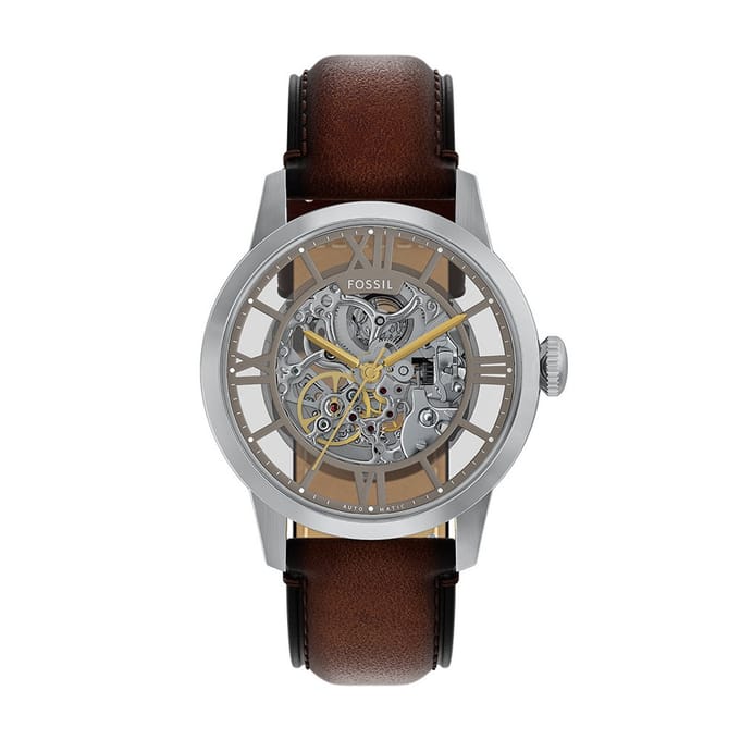 FOSSIL TOWNSMAN Heren Horloge 44 cm - Zilverkleurig