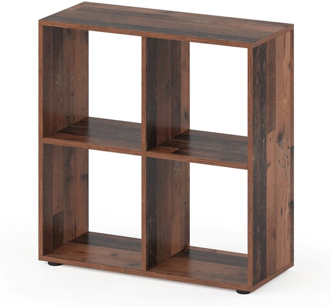 Vicco Tetra Ruimteverdeler – 72.6 x 72 cm Antiek hout