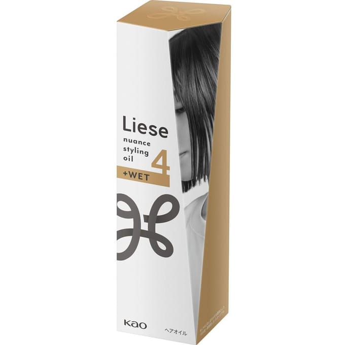 Kao - Liese Nuance Styling Oil 4 + Wet 80ml