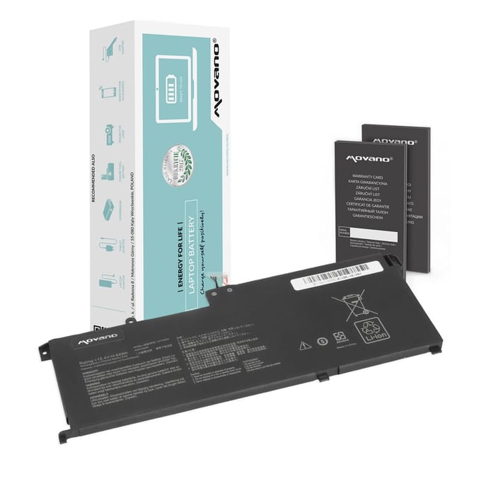 Movano ZenBook Pro 15 - Laptopbatterij - Li-Ion - Dure Levensduur - Veiligheid