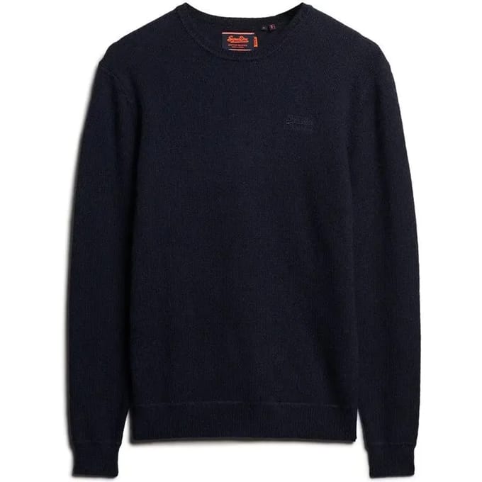 Superdry ESSENTIAL SLIM FIT CREW JUMPER Heren Trui - Maat L