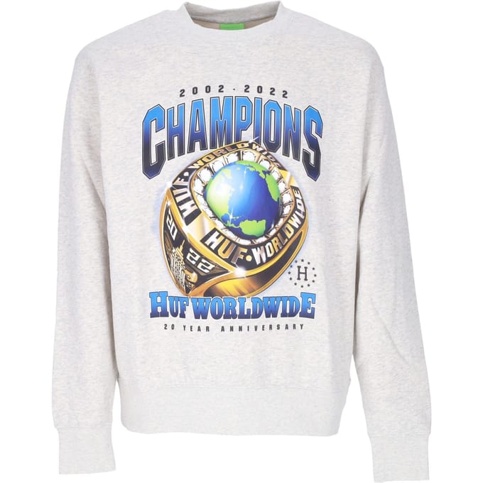 Champions Athletic Heather herensweater met ronde hals en ronde hals