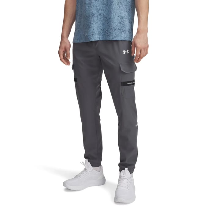 Under Armour Tech Utility Woven Broek Grijs 2XL / Regular Man