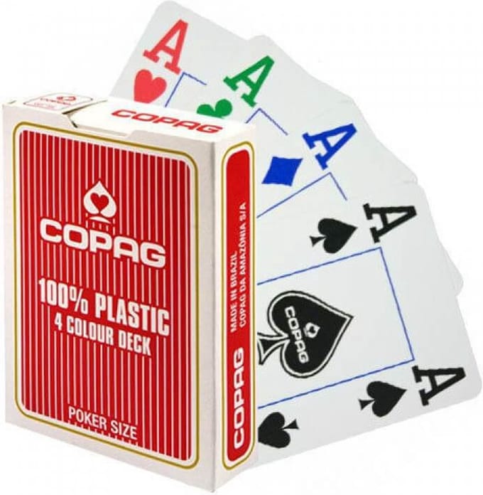 COPAG 4 kleuren kaartenset van 12