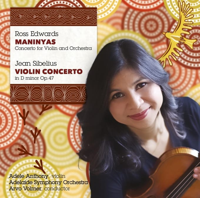 Adele Anthony, Adelaide Symphony Orchestra, Arvo Volmer - Edwards: Concerto For Violing And Orchestra | Sibelius: Violin Concerto (CD)