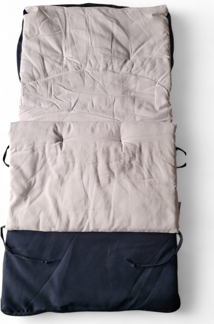 Voetenzak Inglesina Donker Blauw & Wit