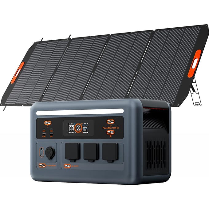 Blackview OSCAL PowerMax 1800W Draagbare Powerstation 1024Wh LFP 1*PM400 Plus zwart