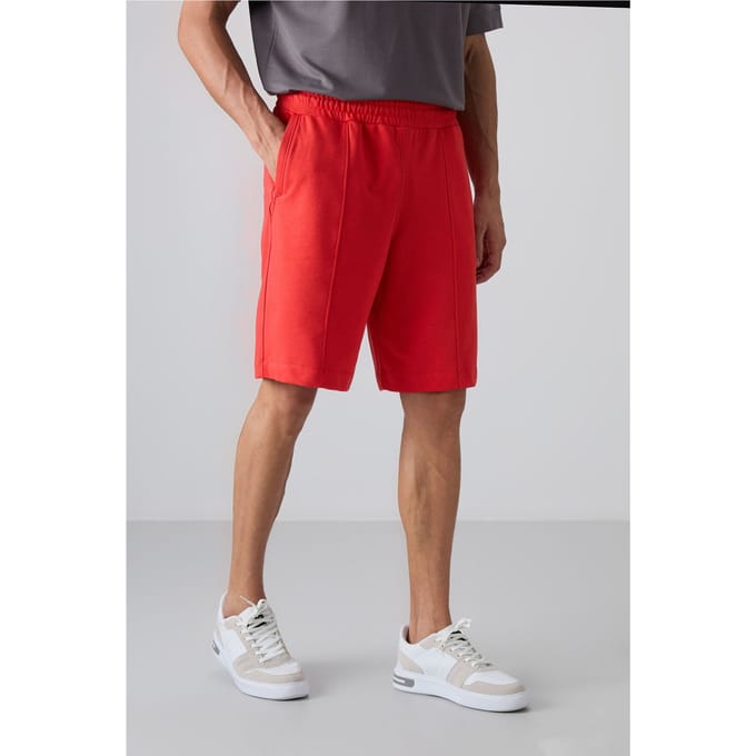 Heren Gebreide Sweatshorts