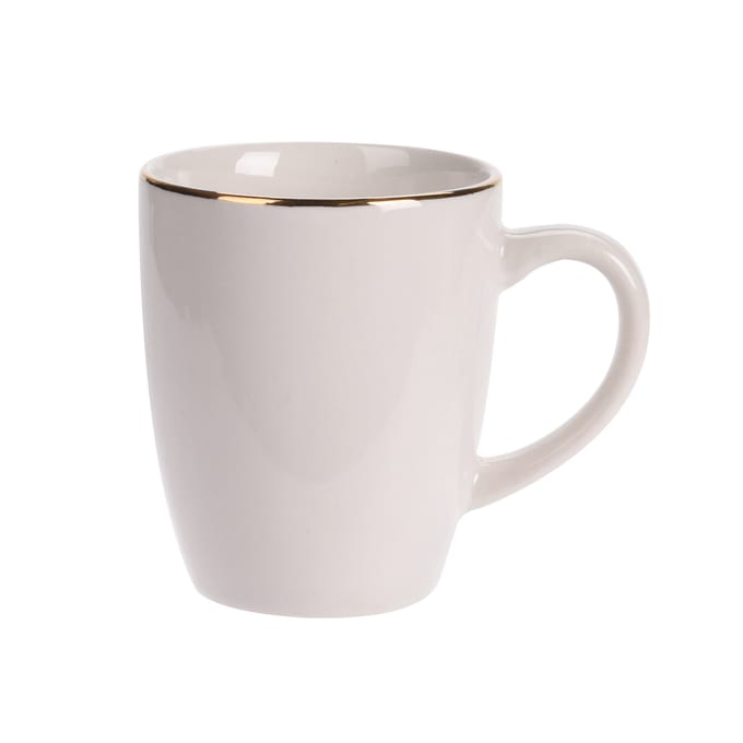 Beker porselein gouden rand 200ml