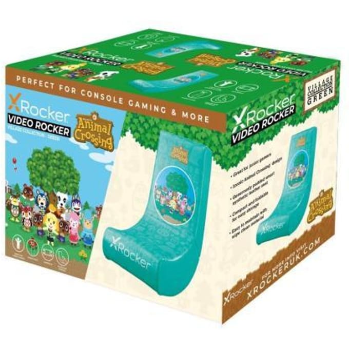 X Rocker Animal Crossing gaming Stoel - Village Collection - Blauw