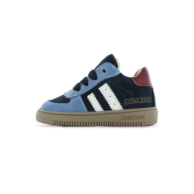 Shoesme Sneakers blauw Suede - Maat 20