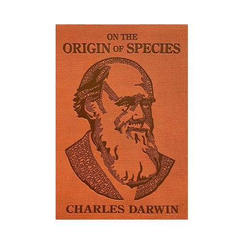 On The Origin Of Species - Word Cloud Classics - Charles Darwin