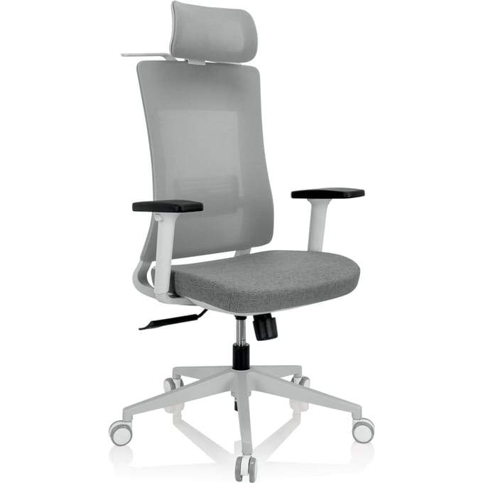 Bureaustoel COMFIO WMH Netstof / Stof grijs hjh OFFICE