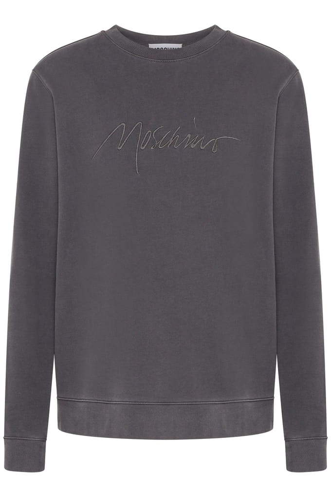 Moschino Sweatshirt Black Maat: 46 | Sweaters Outlet | Heren | Grijs