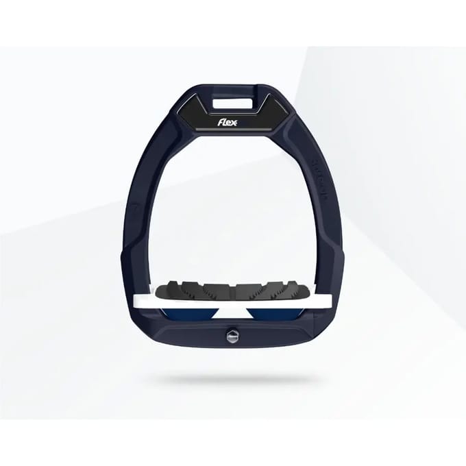 Veiligheidseisen stijgbeugels Hellend Grip Groen/Wit/Marine Flex-On Safe-On