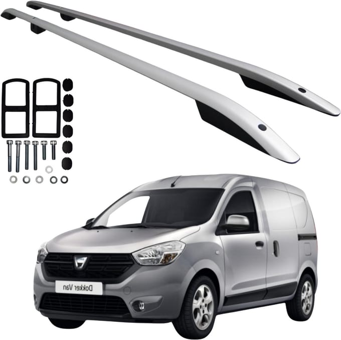 Dakrails DACIA DOKKER van 2013-2020 RENAULT EXPRESS vanaf 2021- Solid