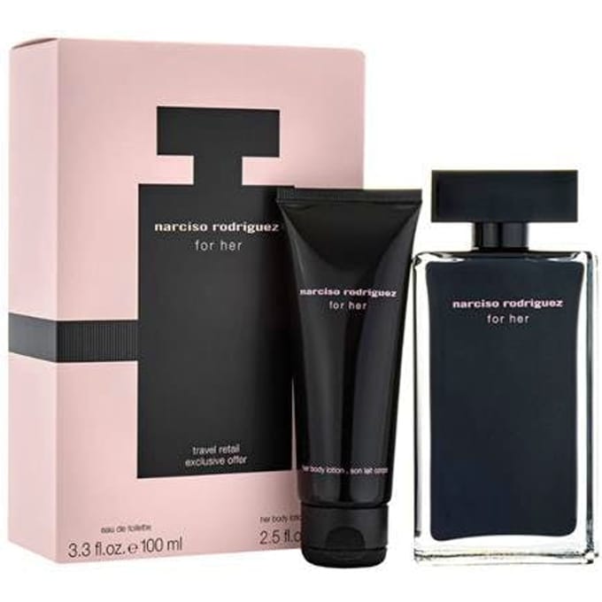 Narciso Rodriguez for Her Geschenkset - Eau de Toilette + Bodylotion