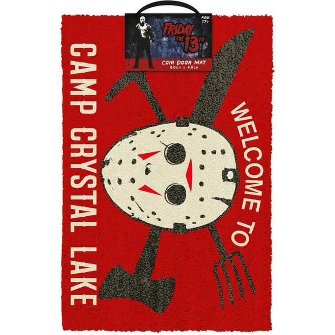 Pyramid International Friday The 13th Fußmatte Camp Kristal 40 x 60 cm