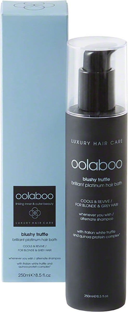 Oolaboo - Blushy Truffle - Brilliant Platinum Hair Bath - 250 ml