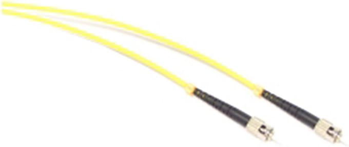 BeMatik - Glasvezelkabel ST / PC naar ST / APC singlemode simplex 9/125 van 5 m OS2