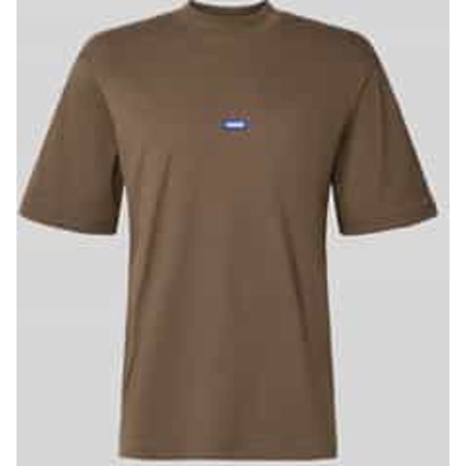 Regular fit T-shirt van puur katoen, model 'NIEROS'