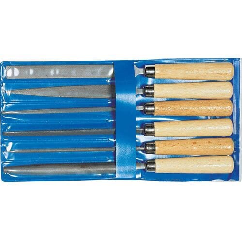 Gedore 6771910 8728 set sleutelvijlen, 6-delig Lengte 250 cm 1 stuk(s)
