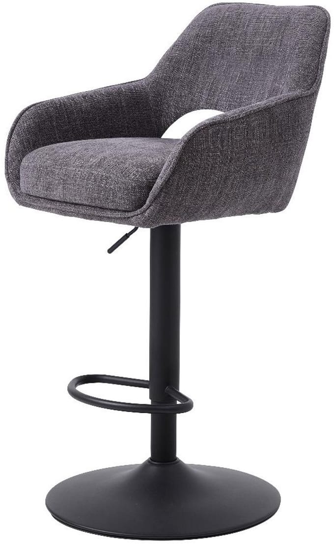 Nordic Home - Coleen verstelbare barstoel - grijs