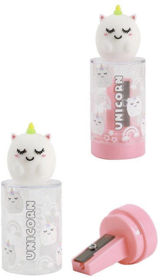 iTotal Pencil Sharpener Potloodslijper “UNICORN” 3x3x7cm 18gr