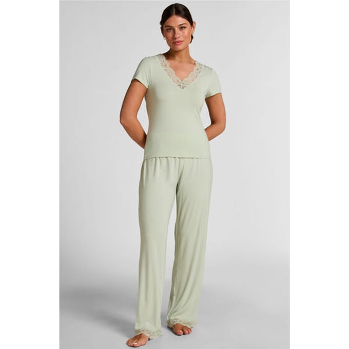 Hunkemöller Pyjama Set Nana Groen