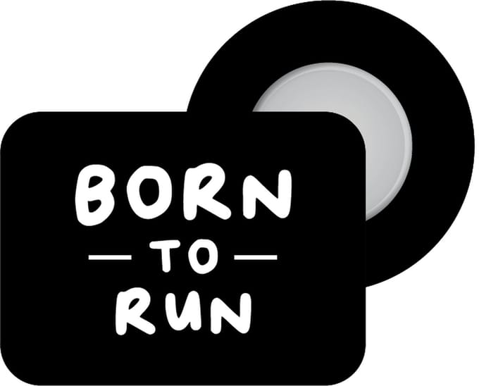 Bibbits hardloopmagneten | Born To Run Black