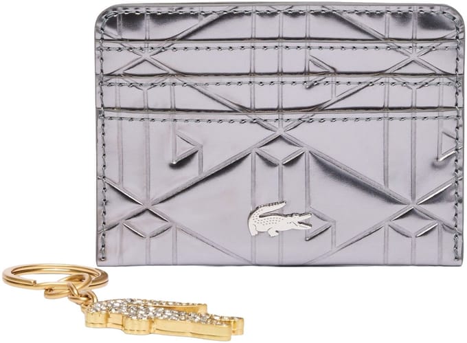 Lacoste Holiday CC Key Ring Box - Kaartenhouder met sleutelhanger (shiny dark silver)