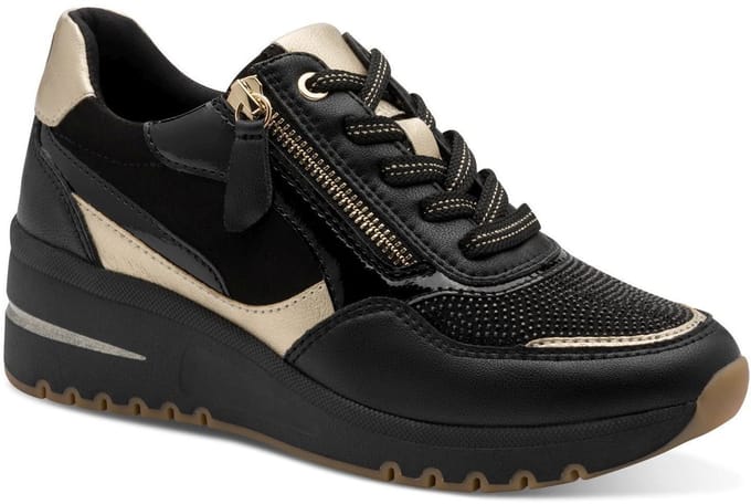 Marco Tozzi Dames Sneaker 2-23776-46 098 F-breedte Maat: 41 EU