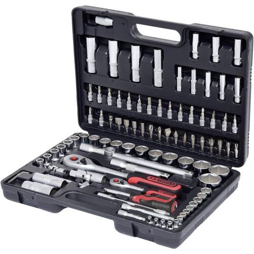 KS Tools KS TOOLS - Knarre - 94 Stücke - 1/4, 1/2 911.0694 Dopsleutelset Metrisch 1/4 (6,3 mm) 94-delig