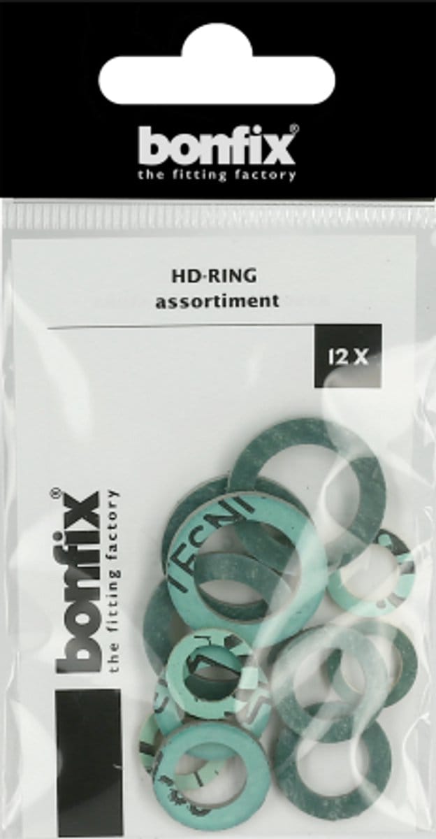 Bonfix HD-ring assortiment 12 stuks