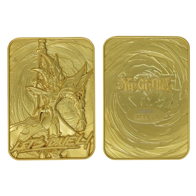 FaNaTtik YuGiOh! Verzamelobject Ingot Dark Paladin Limited Edition (gold plated) Goudkleurig