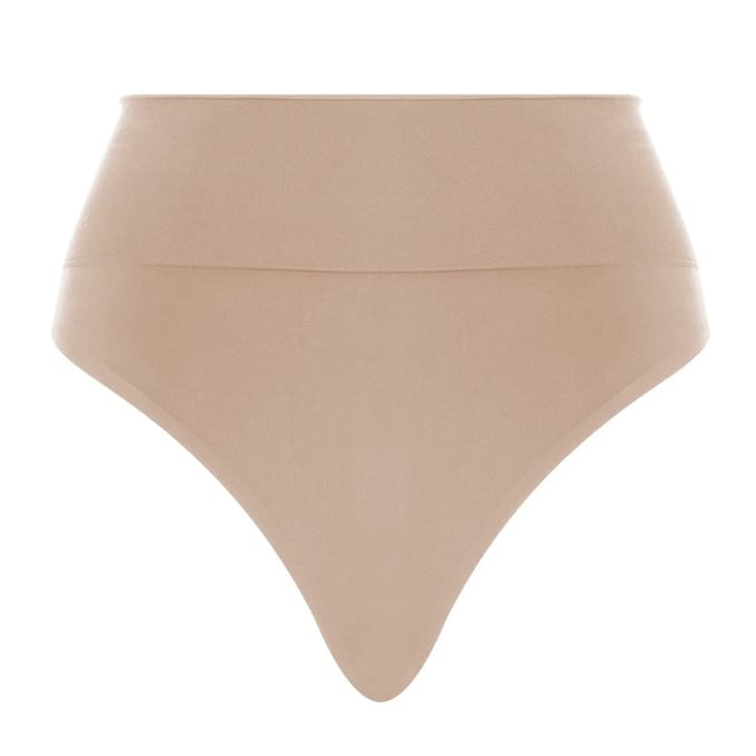 Wolford Naadloze string met hoge taille voor dames (Klei)