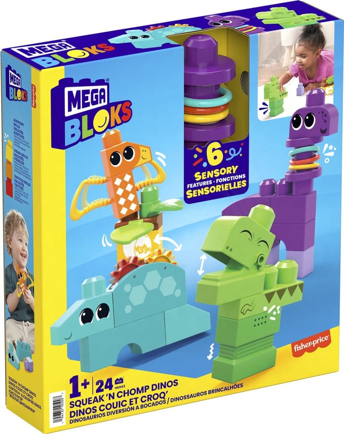 Fisher Price Mega Bloks Squek'n Chomp